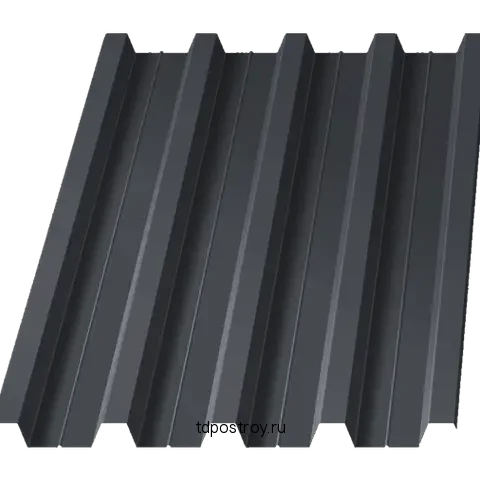 Профнастил Н60 графит RAL 7024 0,35 мм