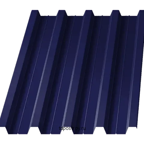 Профнастил Н60 ультрамарин RAL 5002 0,4 мм